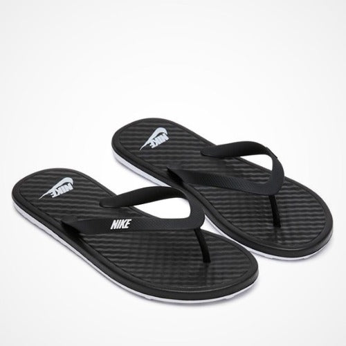 Nike Womens Slides Ondeck Flip Flop Black/White