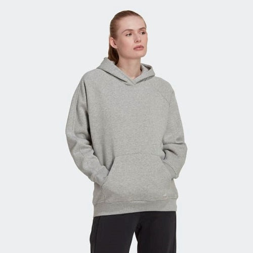 Adidas Womens All Season Fleece Boyfriend Hoodie Medium Grey Heather –  SportsPower Bega Merimbula