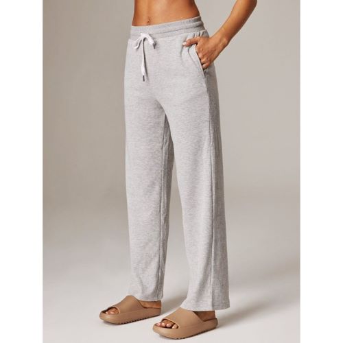 Running Bare Womens All Set Sweat Pant Snow Marle
