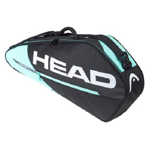 Head Tour Team 3 Racquet Tennis Bag Black/Mint