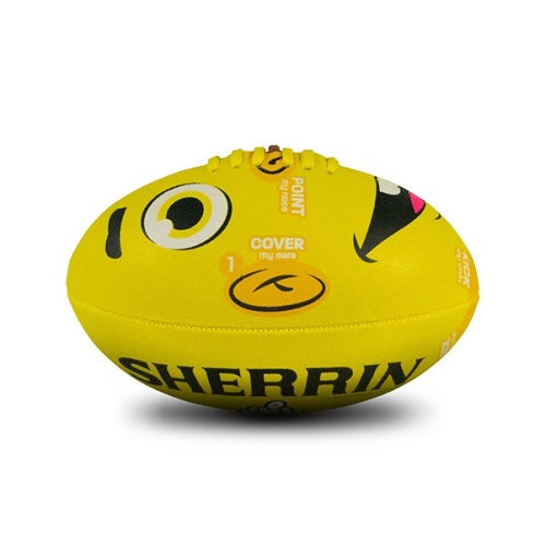 Sherrin AFL All Surface Face Training Ball Goldie