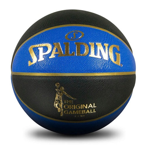 Spalding Original Game Ball In/Out Basketball Black/Blue
