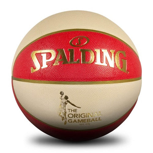 Spalding Original Game Ball In/Out Basketball Red/Oatmeal