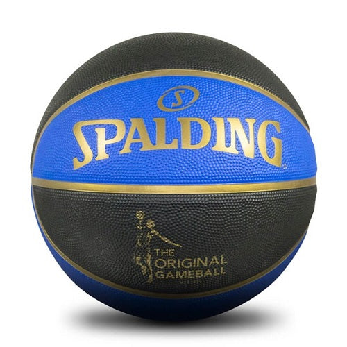Spalding Original Game Ball Outdoor Basketball Black/Blue
