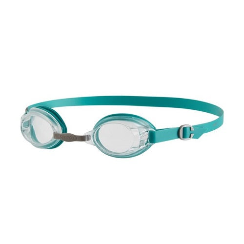 Speedo Adult Jet Swim Goggles Jade/Silver/Clear
