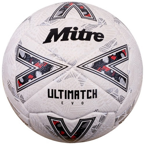 Mitre Ultimatch Evo 24 Soccerball White