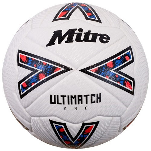 Mitre Ultimatch One 24 Soccerball White