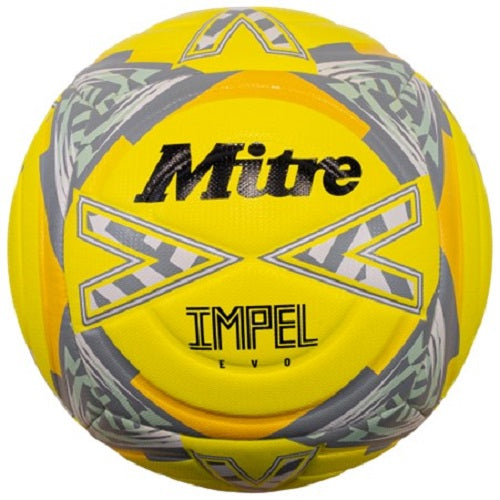 Mitre Impel Evo 24 Soccerball Yellow/Black