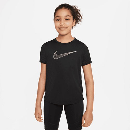 Nike Kids Dri-FIT One Graphics Tee Black/White