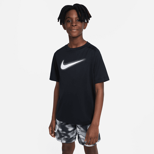 Nike Kids Dri-FIT Multi Graphic Training Tee Black/White