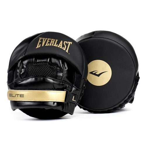 Everlast Elite Micro Mitts Boxing Glove Black/Gold