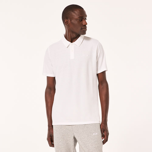 Oakley Mens Relax Urban Polo Shirt Off White