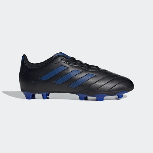 Adidas Kids Goletto VIII FG Football Boots Core Black/Royal Blue/Core Black
