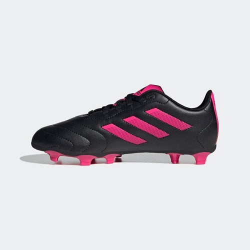 Adidas Kids Goletto VIII FG Football Boots Core Black/Shock Pink/Core Black