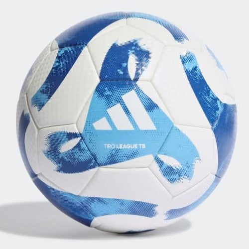 Adidas Tiro League Thermally Bonded Soccerball White/Royal Blue/Light Blue