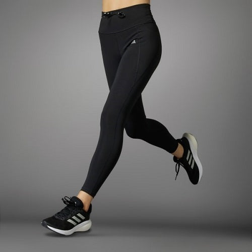 Adidas Womens Run Essentials Stay In Play 7/8 Tights Black