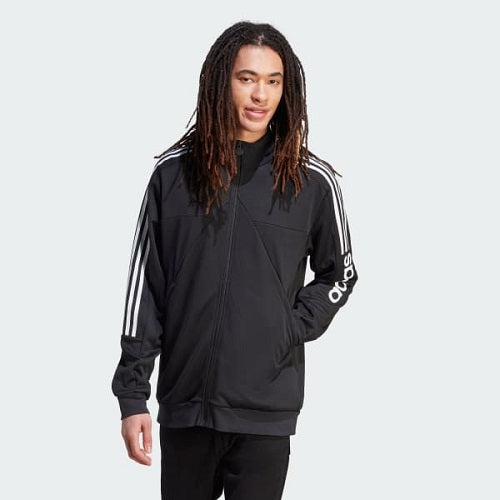 Adidas Mens Tiro Wordmark Track Jacket Black/White