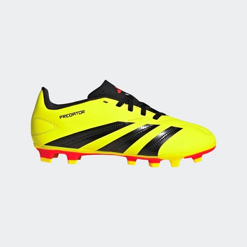 Adidas Kids Predator Club League FxG J Football Boot Core Solar Yellow/Core Black/Solar Red