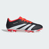 Adidas Adult Predator Club FxG Football Boot Core Black/Cloud White/Solar Red