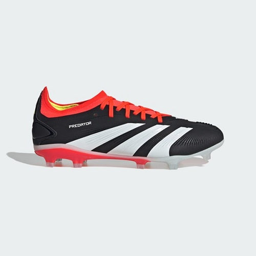 Adidas Mens Predator Pro FG Football Boot Core Black/Cloud White/Solar Red