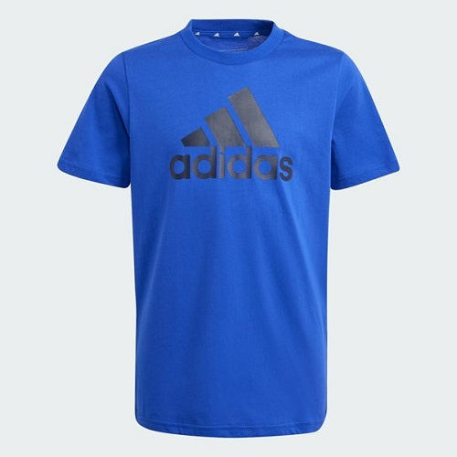 Adidas Kids Big Logo Tee Semi Lucid Blue/Legend Ink