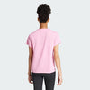 Adidas Womens Aeroready Training Minimal Brand Tee Bliss Pink