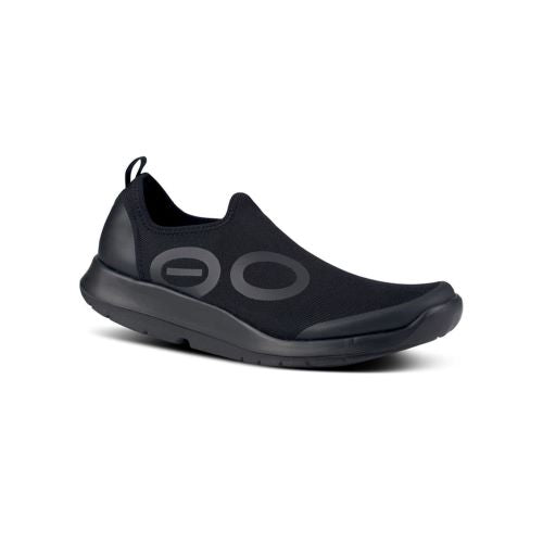 Oofos Mens Leisure Shoe OOMG Sport 5085 Black/Black