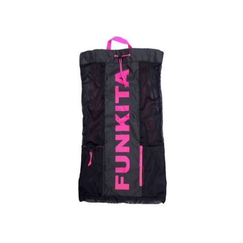 Funky Trunks Gear Up Mesh Backpack Pink Shadow