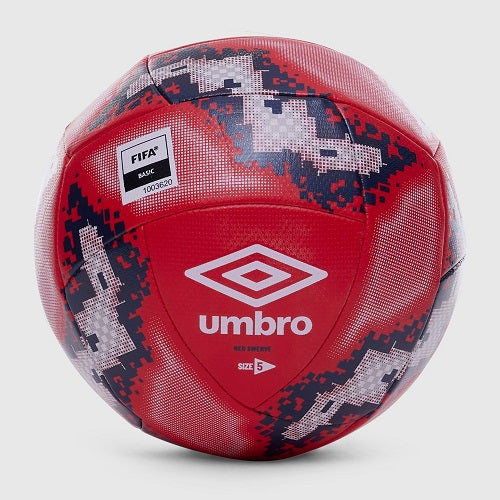 Umbro Neo Swerve Training Soccerball Vermillion/White/Estate Blue