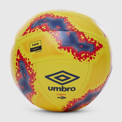 Umbro Neo Swerve Match Soccerball Yellow/Estate Blue/Rocco Red
