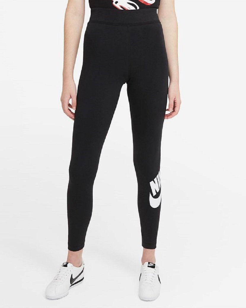 Nike Womens Futura Leggings Full Length Tights Black/White