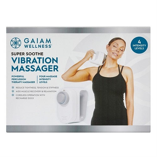 Gaiam Wellness Super Soothe Percussion Vibration Massager