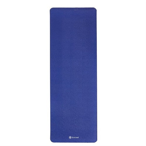 Gaiam Perforance Hi Density Yoga Mat Blue 5mm