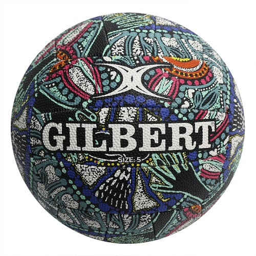 Netball Gilbert Indigenous Supporter Size 5