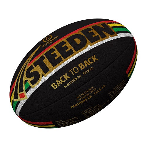 Steeden NRL Panthers 2022 Premiers Ball Size 5