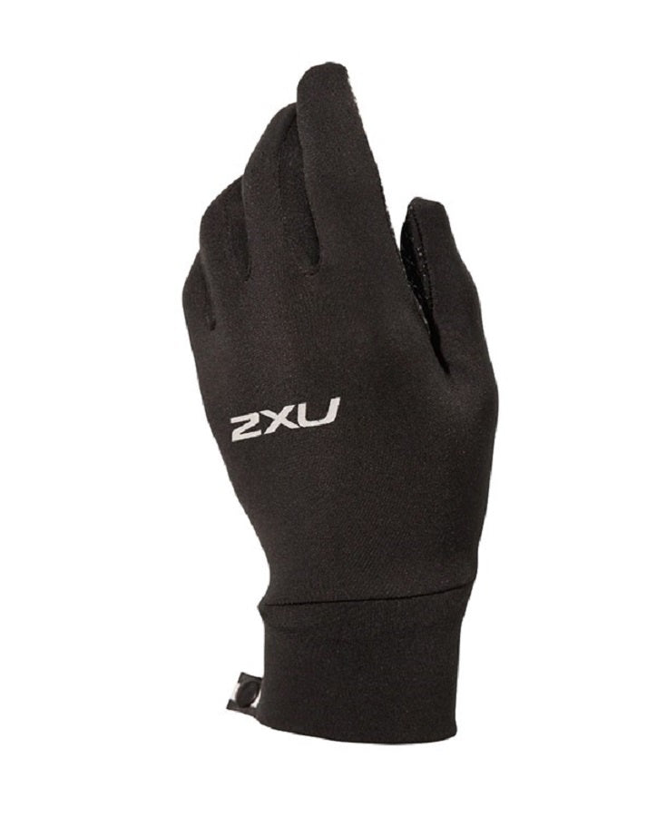 2XU Running Glove Black/Silver