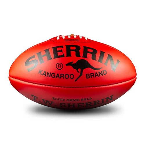 Sherrin AFL KB Red Size 5 (4711)