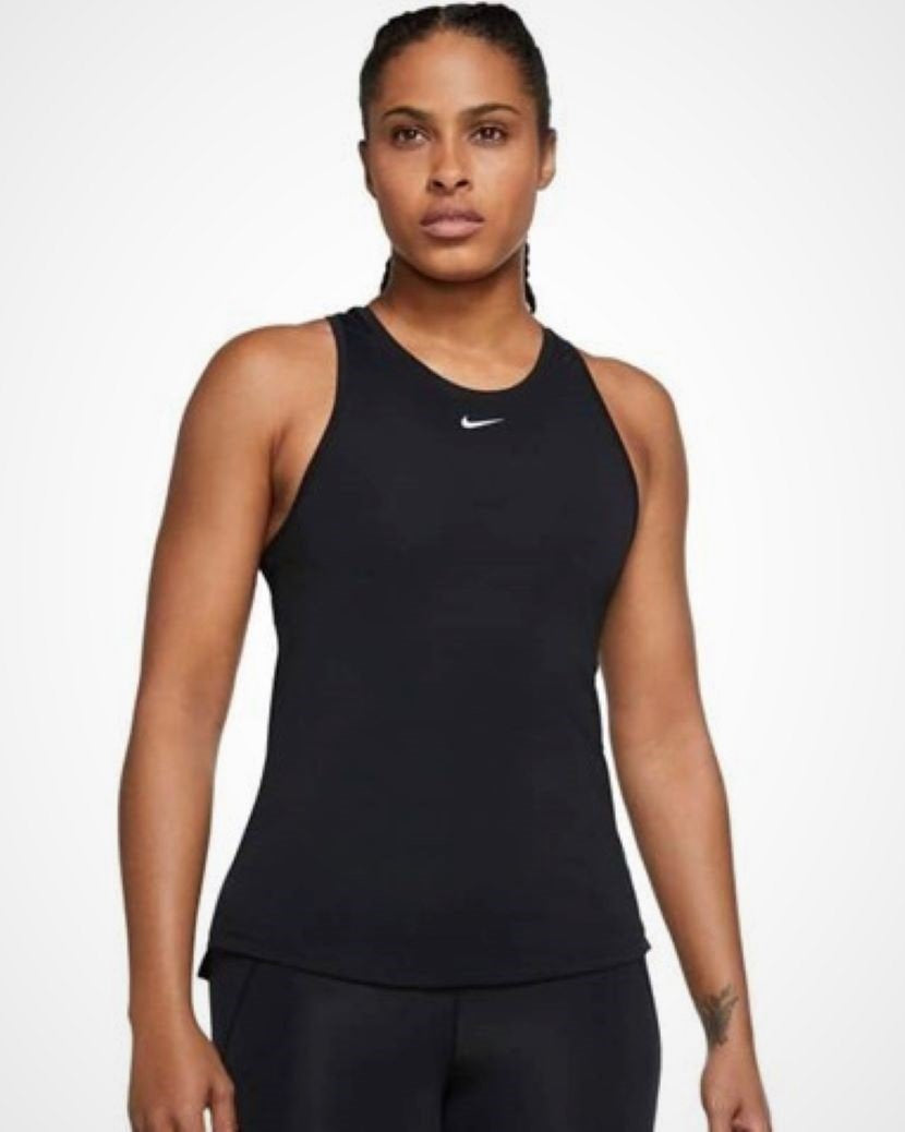 Nike Womens Dri-FIT One Tank Black/White