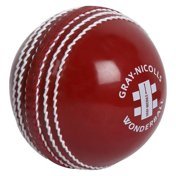 Gray Nicolls Wonderball Cricket Ball Red/White