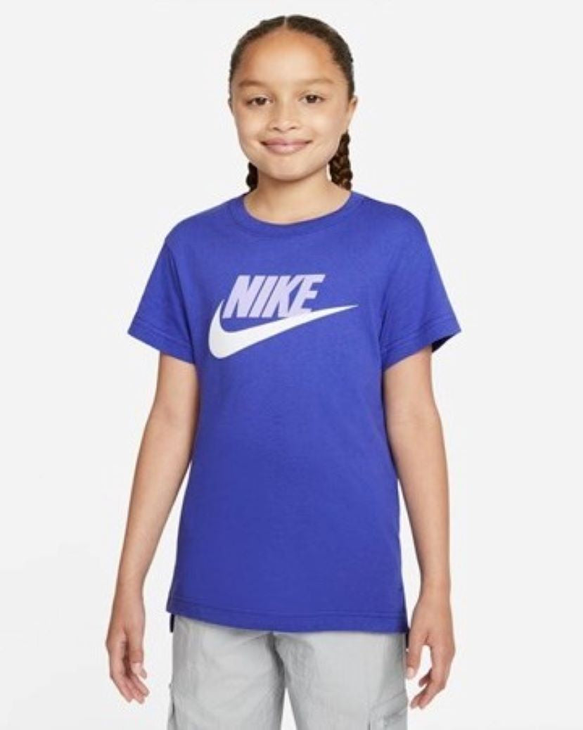 Nike Kids Basic Futura Tee Astro Blue/White