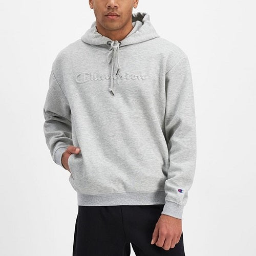 Champion Mens Rochester Tech Hoodie Oxford Heather