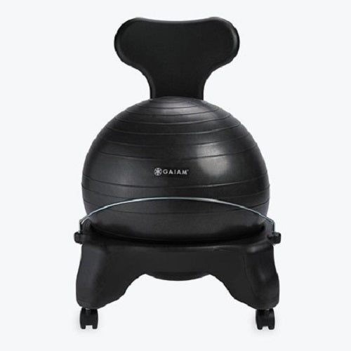 Gaiam Classic Balance Ball Chair Front