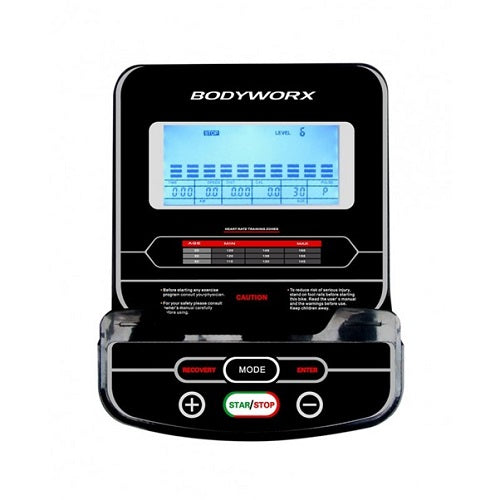 Bodyworx 16inch Front Drive Elliptical EFX420i console