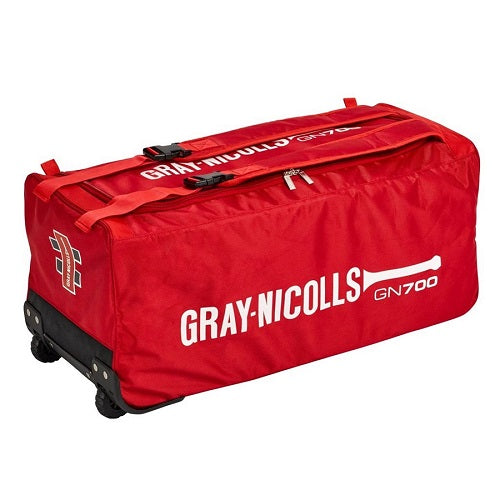Gray Nicolls GN700 Wheelie Cricket Bag Red