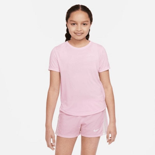 Nike Kids Dri-FIT One Graphics Tee Pink Foam/Elemental Pink