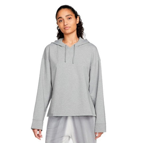 Nike Womens NY Dri-FIT Fleece Hoodie Particle Grey