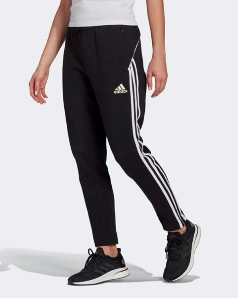 Adidas Womens Sportswear Colourblock Pants Black/White