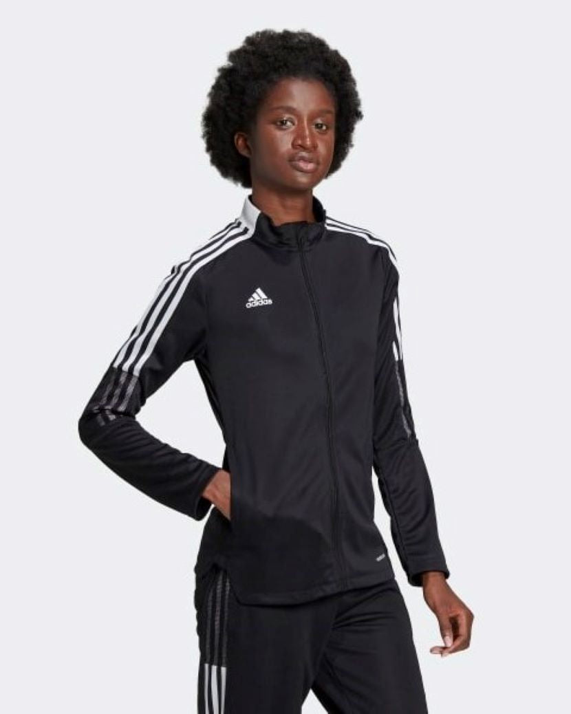 Adidas Womens Tiro 21 Track Jacket Black/White