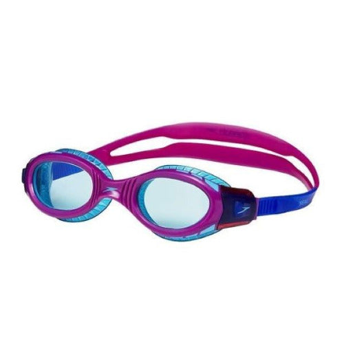 Speedo Junior Futura Biofuse Flexiseal Swim Goggles Purple/Surf