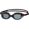Speedo Adult Futura Classic Swim Goggles Black Lava Red/Smoke